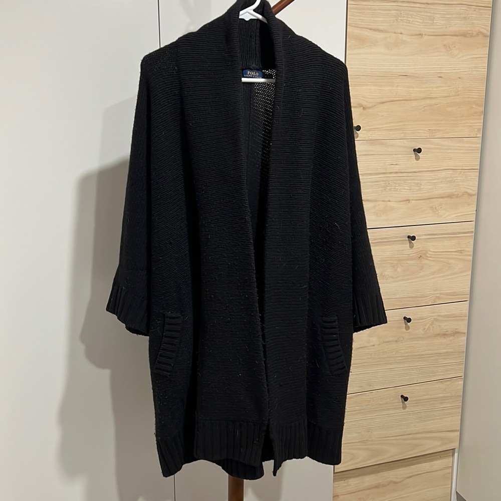 Polo Ralph Lauren long shawl color sweater